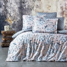 Постельное белье евростандарт, простыня 240х260, 2 наволочки 50х70, 2 наволочки 70х70, пододеяльник 200х220, Karteks, сатин, SPC-11