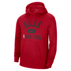 Мужская худи Nike НБА Dri-FIT Chicago Bulls Spotlight - Красный