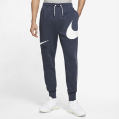 Мужские брюки с полуначесом Nike Sportswear Swoosh - Синий