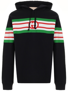 Худи хлопковое с принтом Gucci