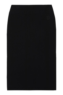 Черная юбка-карандаш Burberry