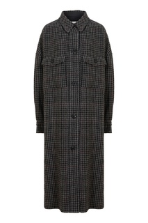 Пальто цвета антрацит Fontiali Isabel Marant