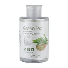 Вода очищающая мицеллярная "Clean-Up Cleansing Water [Green Tea]" 3W Clinic