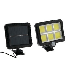 Прожектор светодиодный на выносной солнечной батарее 18 вт, cob led, 6500к Luazon Lighting