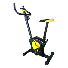 Велотренажер DFC B8607 черный/желтый