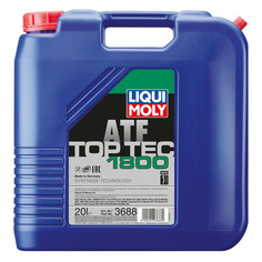 Масло трансмиссионное синтетическое LIQUI MOLY Top Tec ATF 1800, 20л [3688]