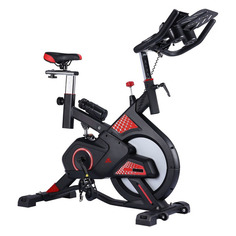 Велотренажер DFC B3314 черный/красный