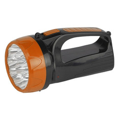 Аккумуляторный фонарь ТРОФИ TSP10, черный / оранжевый [б0016537]