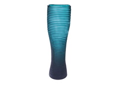 Ваза swirl (kare) синий 15x46x15 см.
