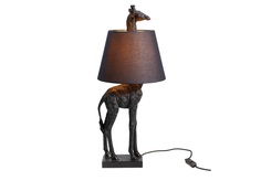 Лампа настольная giraffe (kare) черный 30x71x32 см.