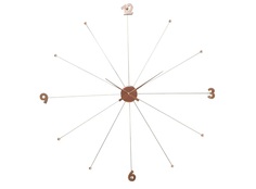 Часы настенные like umbrella (kare) белый 100x100x6 см.