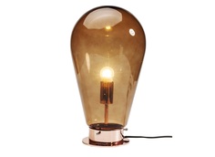 Лампа настольная bulb (kare) коричневый 22x43x22 см.