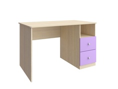 Письменный стол дуб фиолетовый (рв-мебель) фиолетовый 120x65x75 см.