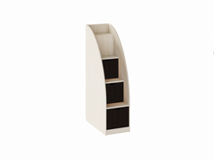 Лестница-комод венге (рв-мебель) коричневый 43.2x84.4x143.4 см.