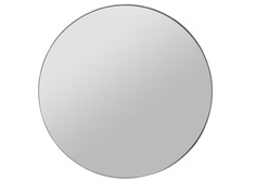 Зеркало curve (kare) серебристый 100x100x3 см.
