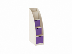 Лестница-комод фиолетовый (рв-мебель) фиолетовый 43.2x84.4x143.4 см.