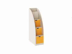 Лестница-комод оранжевый (рв-мебель) оранжевый 43.2x84.4x143.4 см.