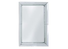 Зеркало soft beauty (kare) серебристый 80x120x9 см.