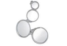 Зеркало boccia quattro (kare) серебристый 94x60x5 см.