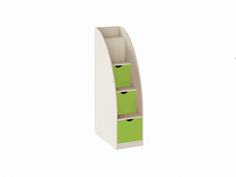 Лестница-комод салатовый (рв-мебель) зеленый 43.2x84.4x143.4 см.