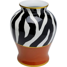 Ваза zebra (kare) оранжевый 29x38x29 см.