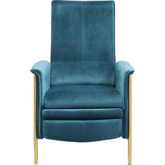 Кресло для отдыха lazy (kare) синий 70x104x90 см.