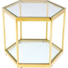 Столик кофейный combo (kare) прозрачный 55x45x48 см.