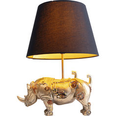 Лампа настольная rhino (kare) коричневый 30x35x46 см.