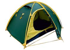 SPACE 3 палатка Talberg (зелёный/желтый)