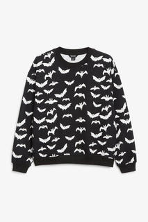 Свитшот в стилистике Хэллоуина Monki