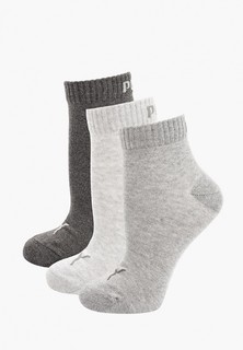 Носки 3 пары PUMA UNISEX QUARTER PLAIN 3P
