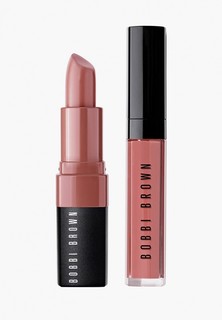 Набор для макияжа губ Bobbi Brown Crushed Lip Duo (Crushed Lip Color, Sazan Nude, 3,4 г + Crushed Oil-Infused Gloss, Free Spirit, 6 мл )