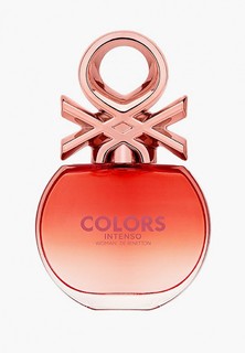 Парфюмерная вода United Colors of Benetton COLORS WOMAN Rose Intenso, цветочно-пряный древесный аромат, 50 мл