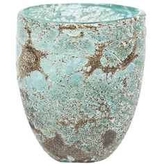 Ваза Ter steege Aya зеленая д 13х15 см