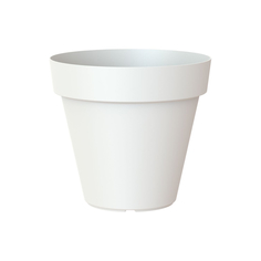 Кашпо Artevasi Capri белое 25х25х21,5 см