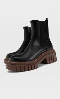 Stradivarius Ботильоны С Эластичной Вставкой На Рифленой Подошве Комбинированный 39
