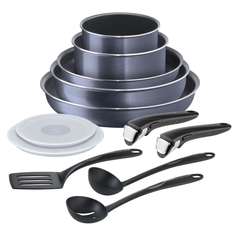 Набор посуды Tefal Ingenio Premier PTFE 12 предметов (04180890) Ingenio Premier PTFE 12 предметов (04180890)