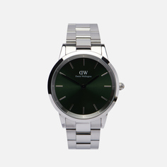 Наручные часы Daniel Wellington Iconic Link Emerald, цвет серебряный