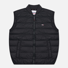 Мужской жилет Tommy Jeans Packable Light Down, цвет чёрный