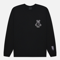 Мужской лонгслив Vans World Code, цвет чёрный