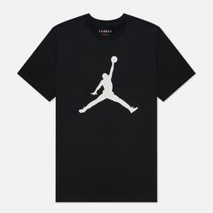 Мужская футболка Jordan Jumpman Crew, цвет чёрный