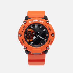 Наручные часы CASIO G-SHOCK GA-2200M-4A Carbon Core Guard, цвет оранжевый