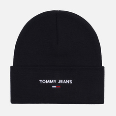 Шапка Tommy Jeans Sport, цвет чёрный