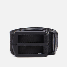Ремень Stone Island Nylon/Leather Tape 7515, цвет чёрный