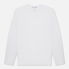 Мужской лонгслив Comme des Garcons SHIRT Back Logo, цвет белый