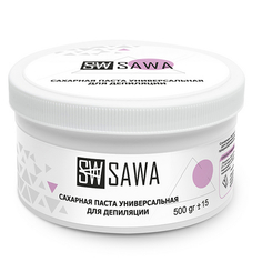 SAWA, Паста для шугаринга универсальная гипоаллергенная, 500 г