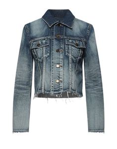 Джинсовая верхняя одежда Saint Laurent