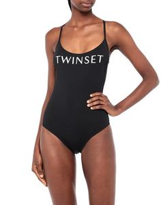 Слитный купальник Twinset