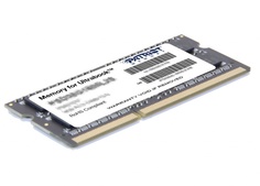 Модуль памяти Patriot Memory DDR3L SO-DIMM 1600Mhz PC3-12800 CL11 - 4Gb PSD34G1600L2S