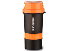 Шейкер Indigo Kivach IN015 400ml Black-Orange